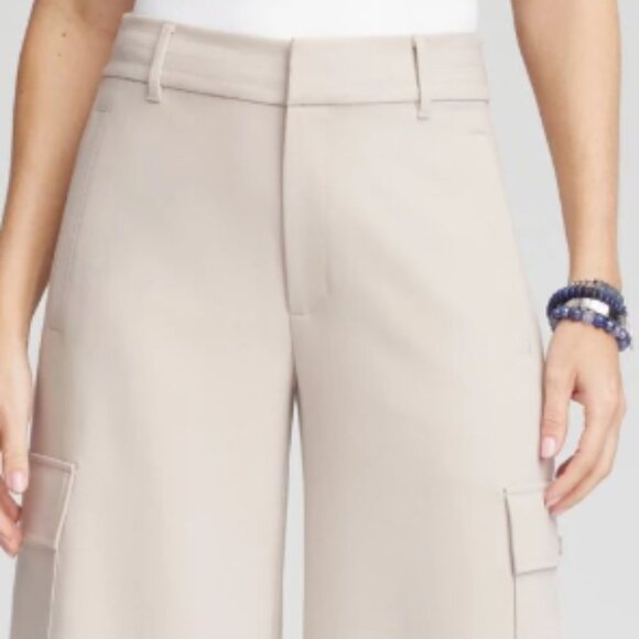 Chico’s Cargo Wide Leg Pants - NWOT - Picture 1 of 14